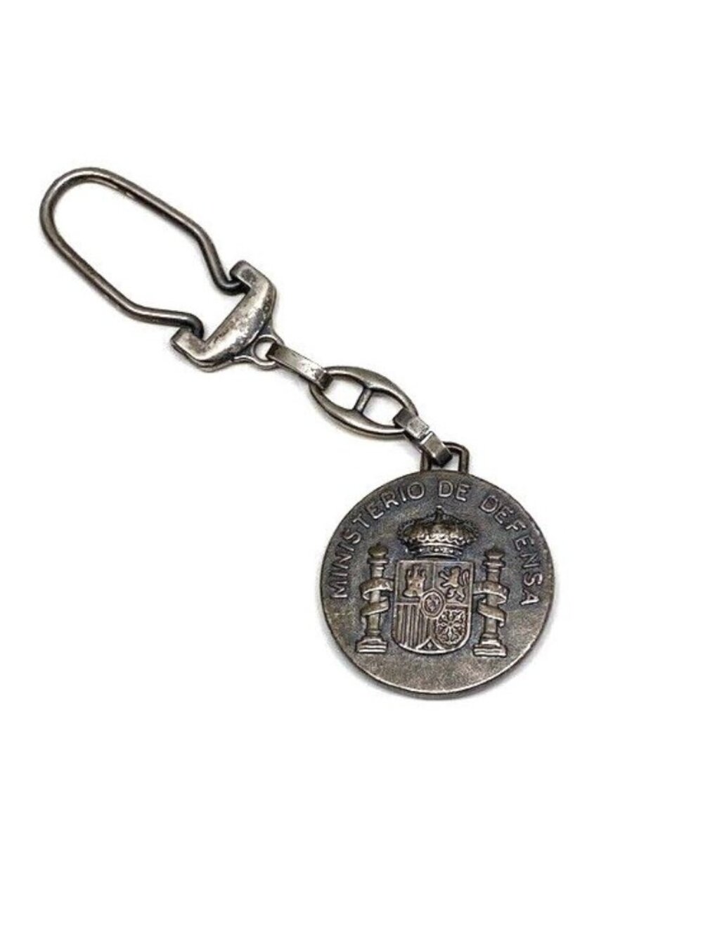 Keychain Military Medal Tank Planes Warship Ministerio De Defensa Spain